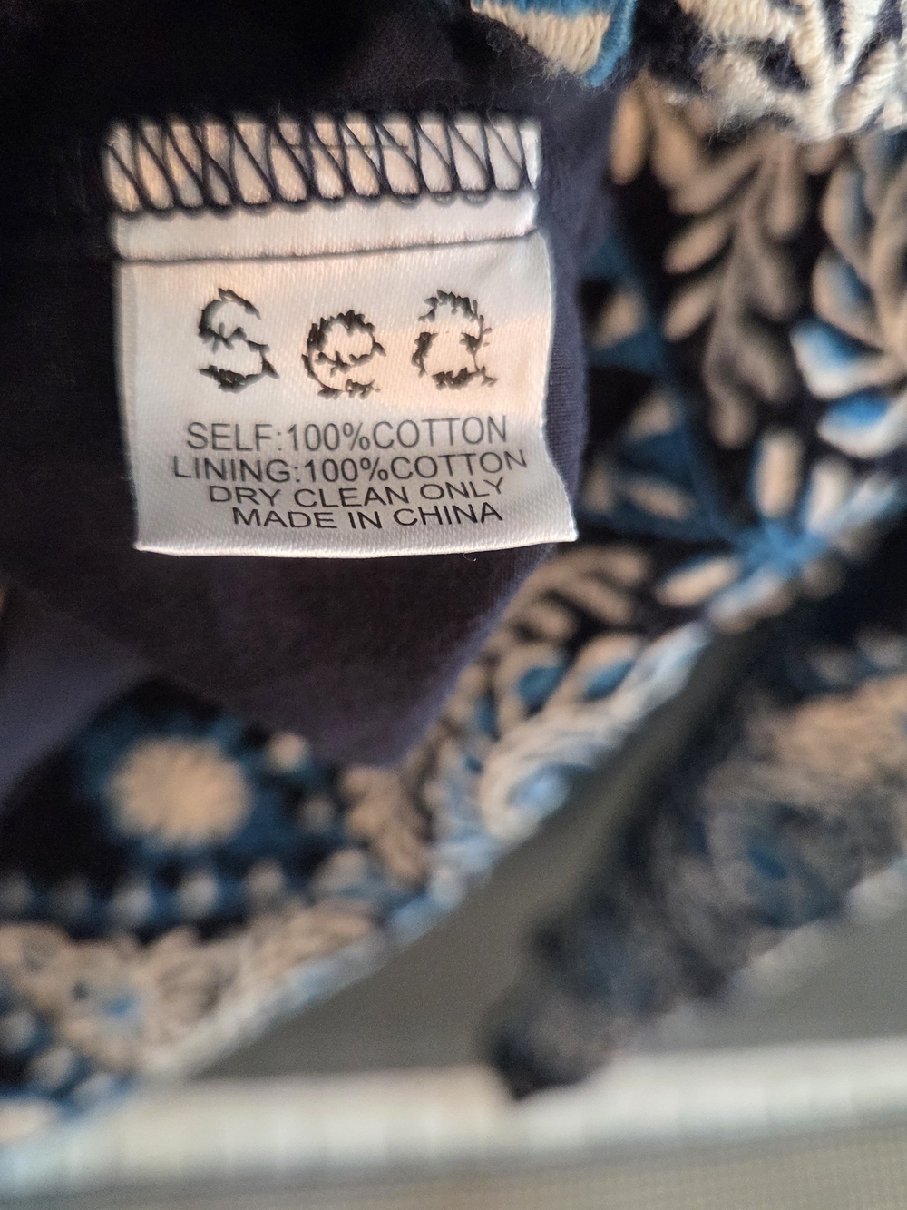 Sea New York Blue Embroidered Mesh Long-Sleeve Top - Picture 8 of 8